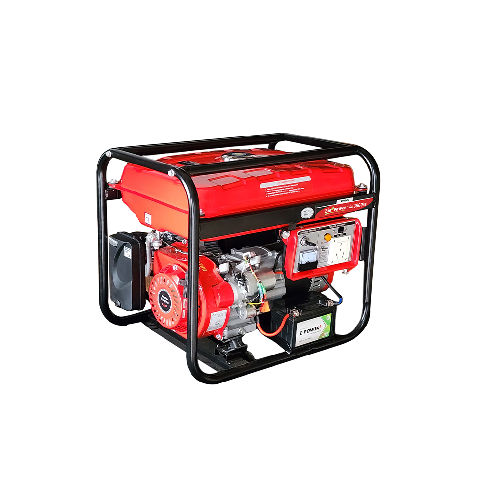 3.2 KVA Portable Light Weight & Powerful Generator, Petrol Run, Recoil & Self Start,  Model GE-3500RS
